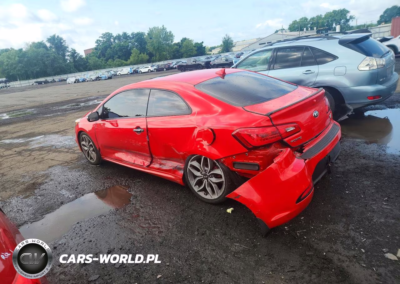 2016 Kia Forte Sx VIN:KNAFZ6A30G5579349 - 2