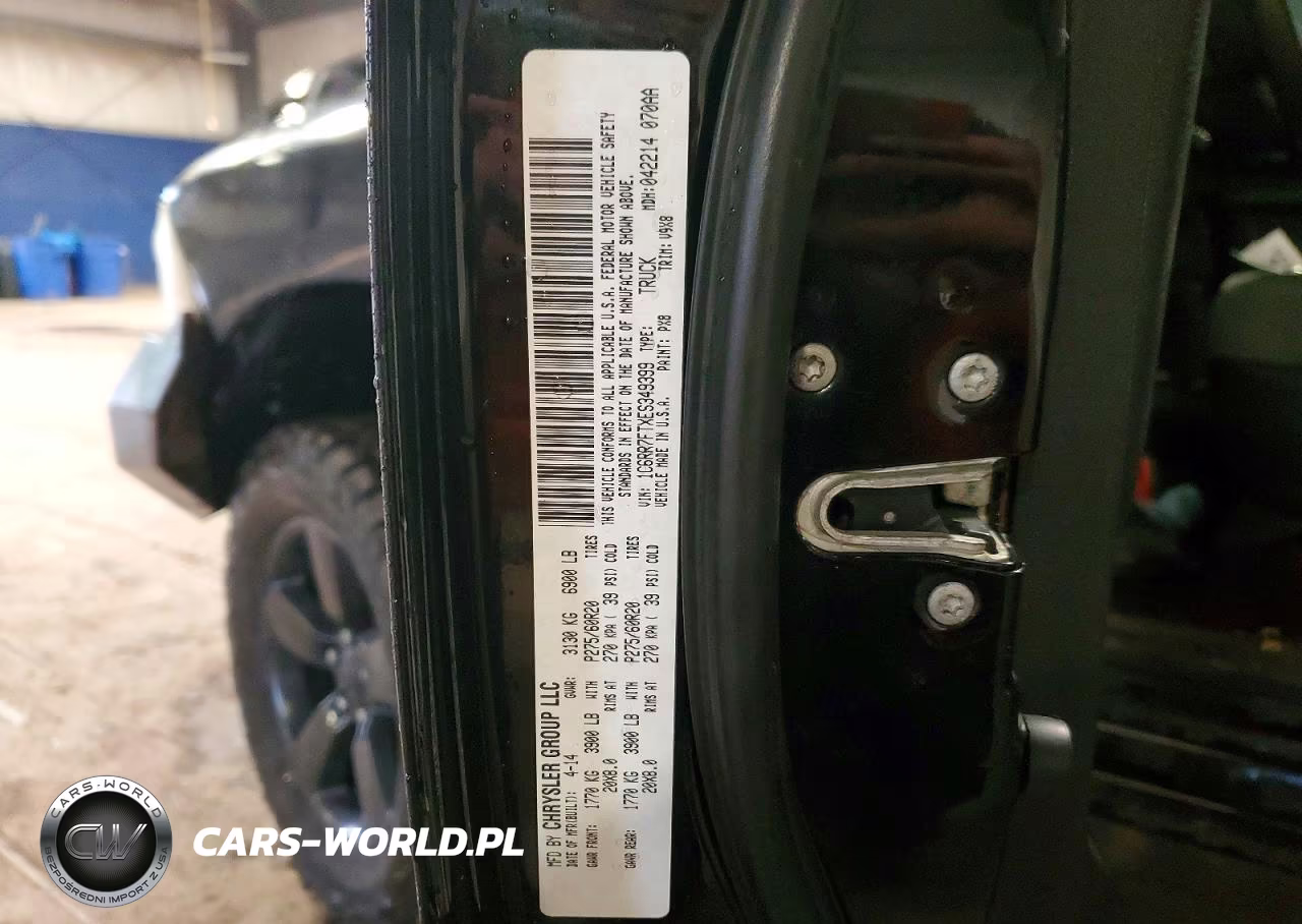 2014 Ram 1500 St VIN:1C6RR7FTXES349399 - 12