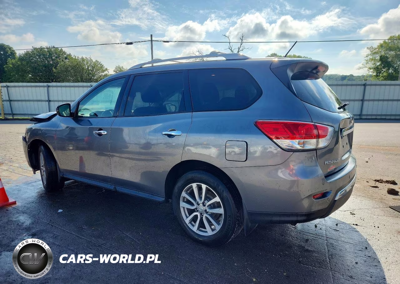 2015 Nissan Pathfinder Sv VIN:5N1AR2MN8FC677845 - 2
