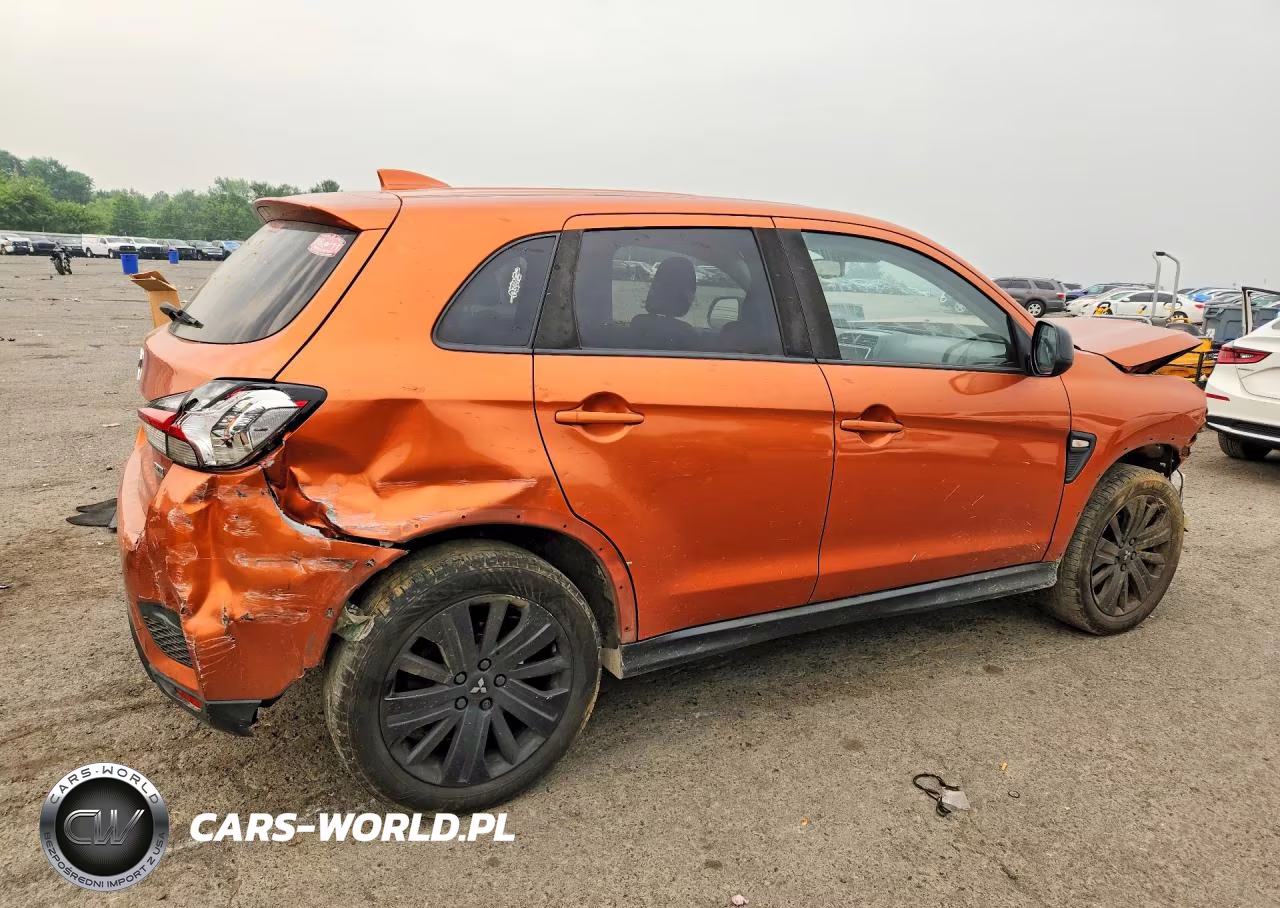 2022 Mitsubishi Outlander Sport Es VIN:JA4APUAU2NU002352 - 3
