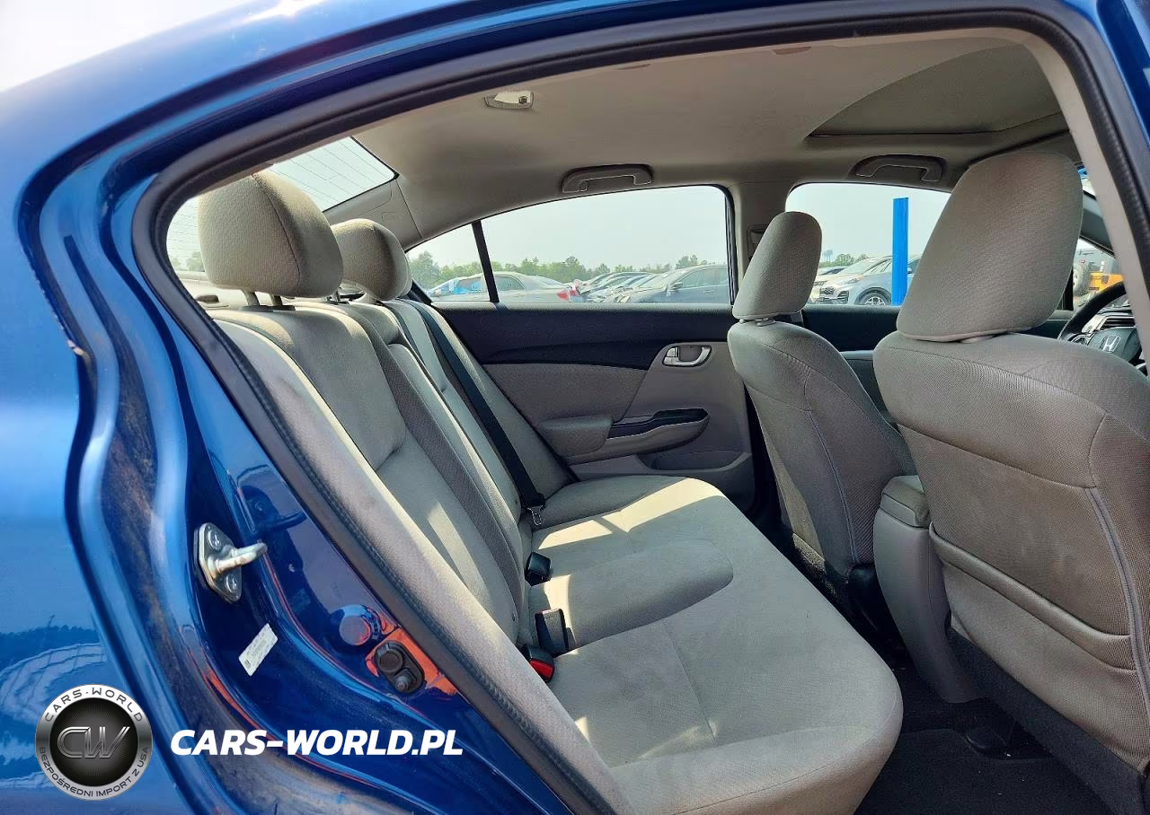 2013 Honda Civic Ex VIN:2HGFB2F88DH505154 - 10