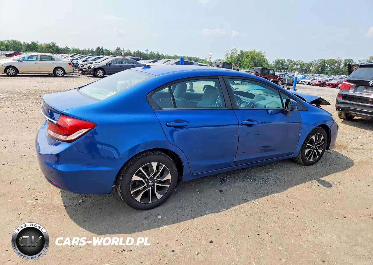 2013 Honda Civic Ex VIN:2HGFB2F88DH505154 - 3