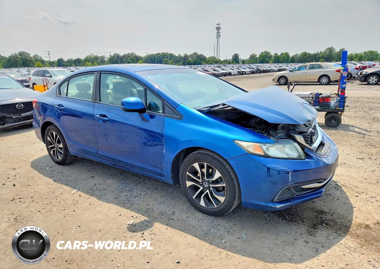2013 Honda Civic Ex VIN:2HGFB2F88DH505154 - 4