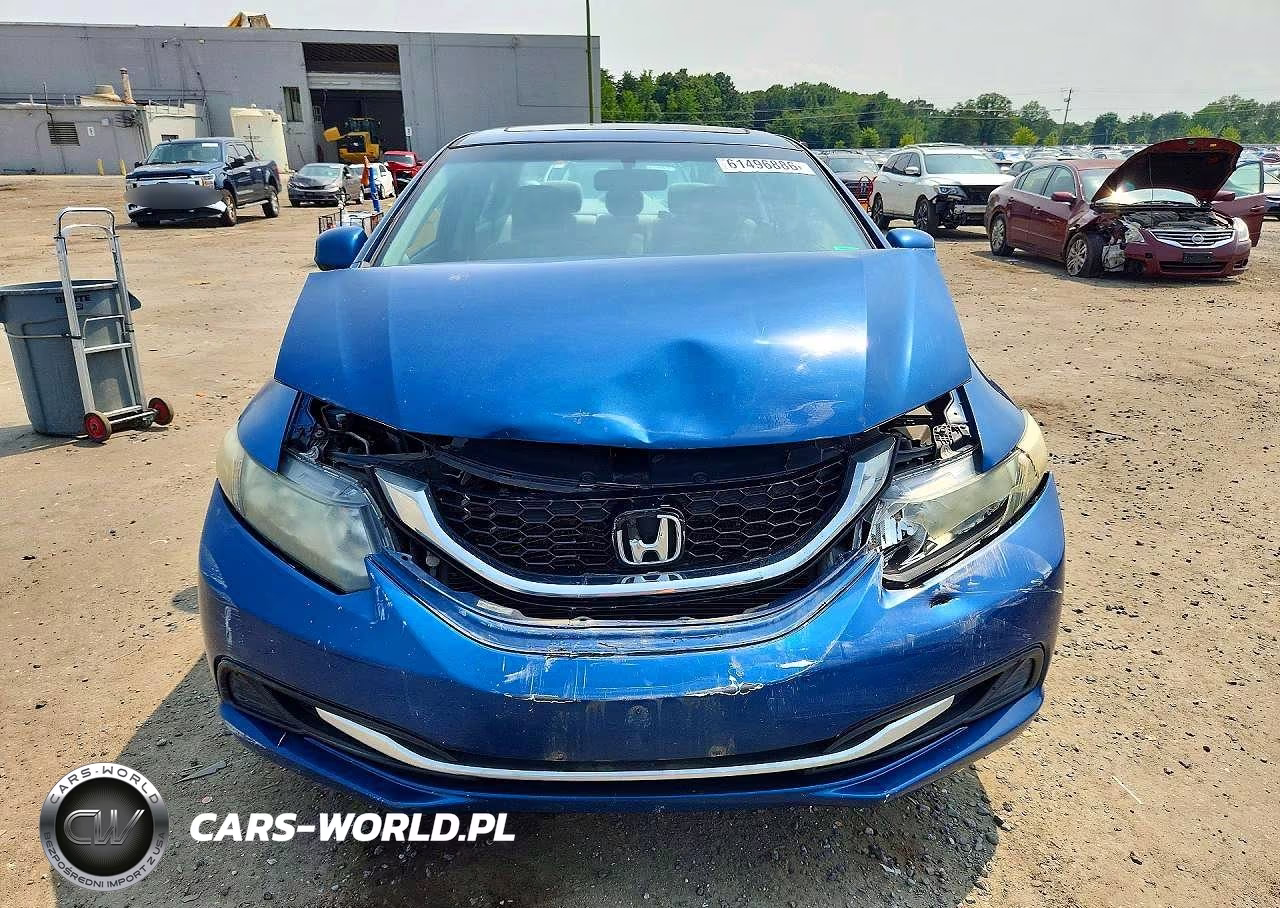 2013 Honda Civic Ex VIN:2HGFB2F88DH505154 - 5
