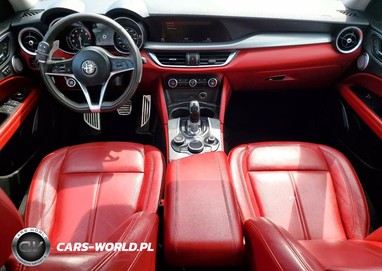 2018 Alfa Romeo Stelvio Sport VIN:ZASFAKPN1J7B92565 - 8