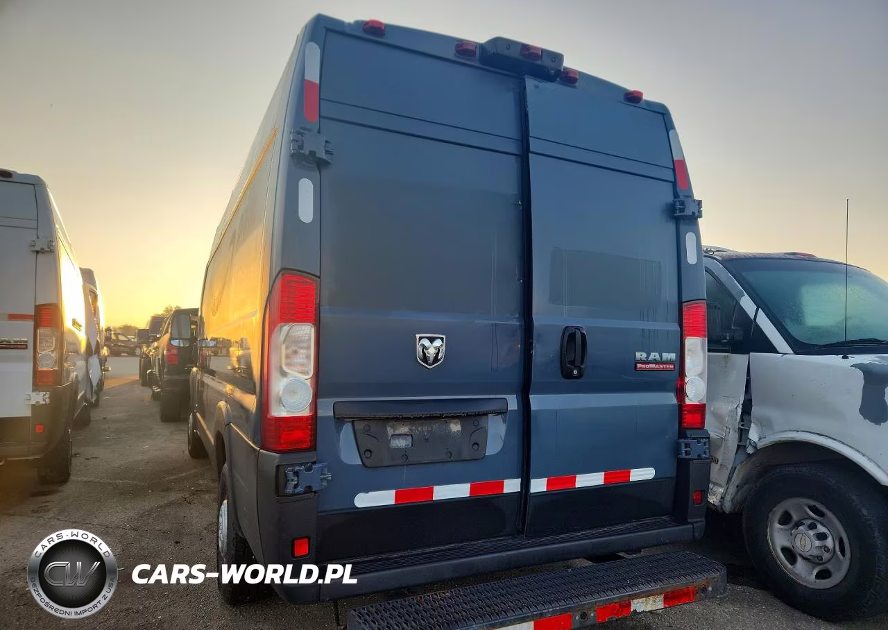 2020 Ram Promaster 3500 Delivery Van VIN:3C6URVJG1LE144191 - 2