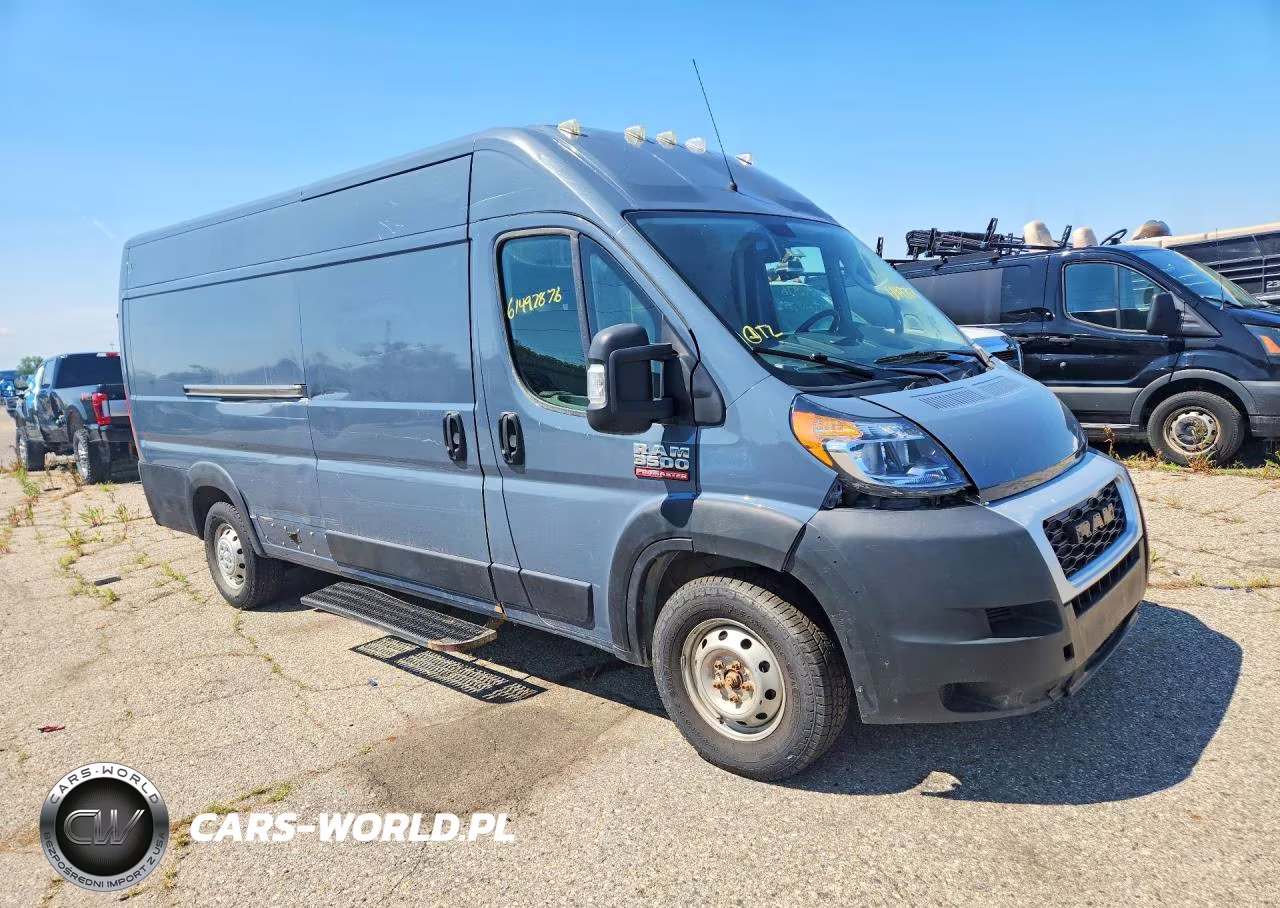 2021 Ram Promaster 3500 Delivery Van VIN:3C6FRVJG4ME503589 - 4