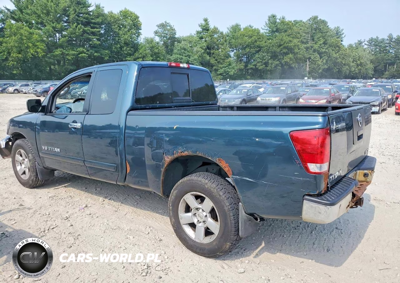 2007 Nissan Titan Xe VIN:1N6AA06B47N241970 - 2