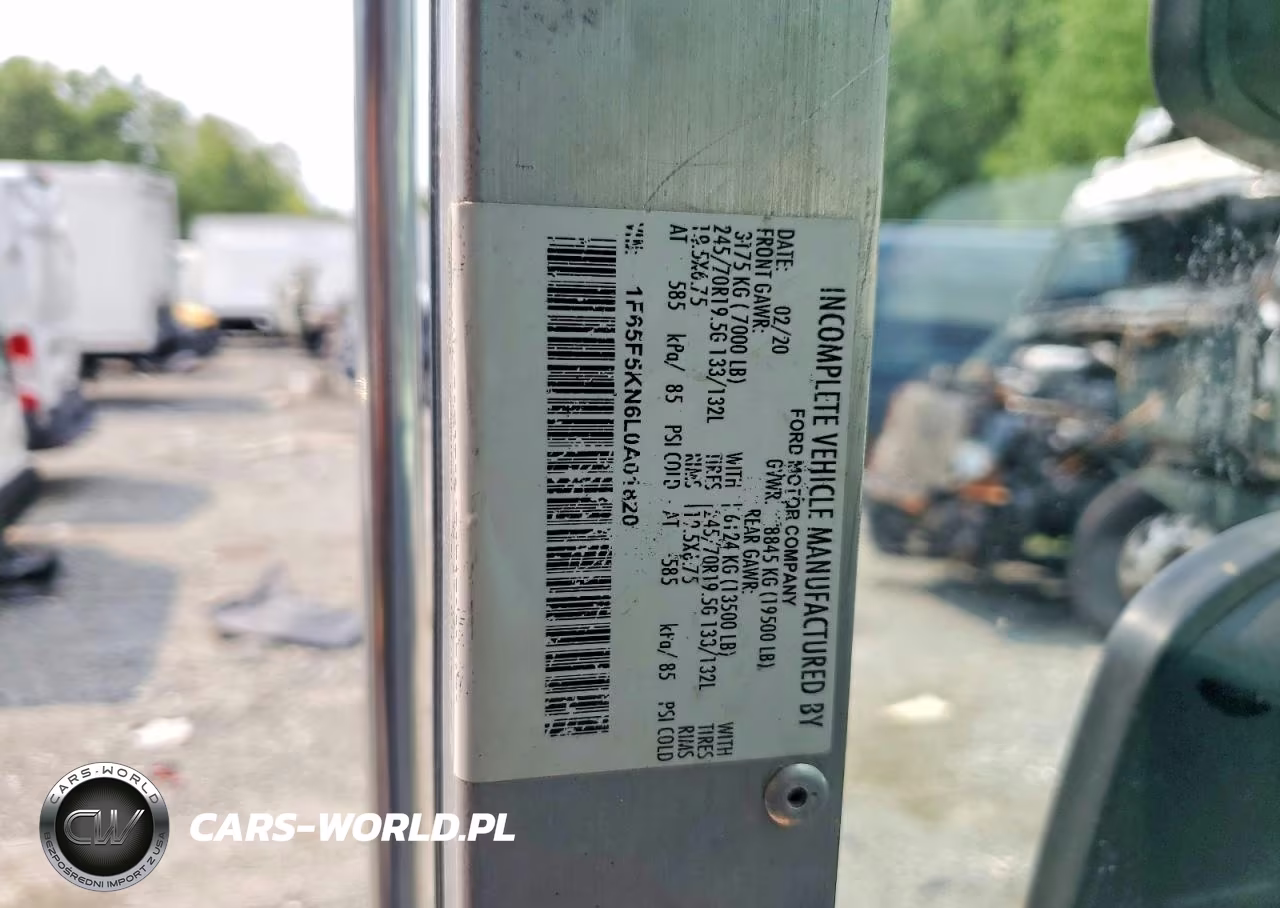 2020 Ford F59 VIN:1F65F5KN6L0A01820 - 13