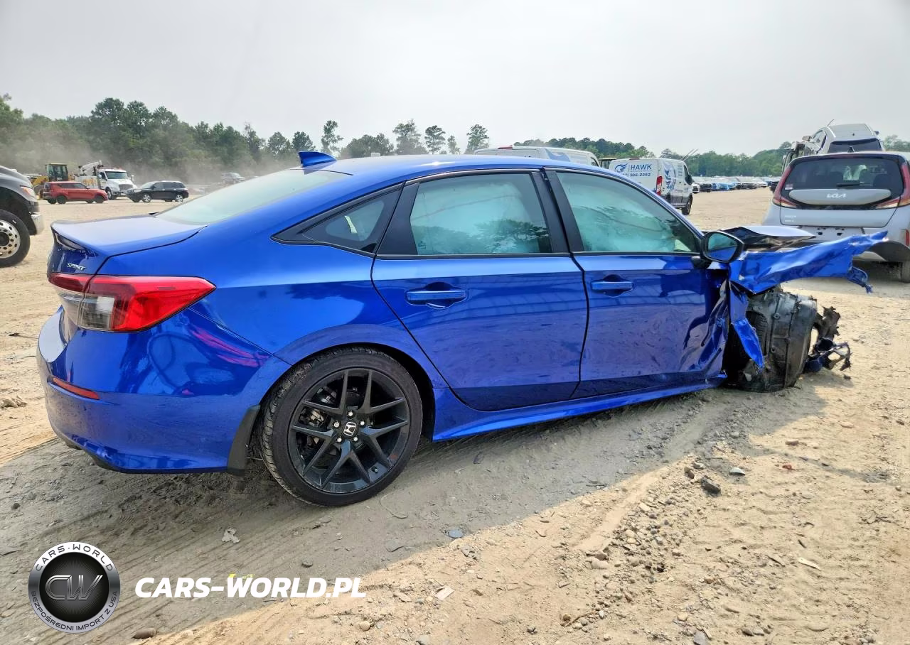 2024 Honda Civic Sport VIN:2HGFE2F50RH587837 - 3