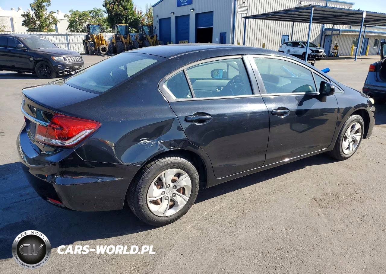 2014 Honda Civic Lx VIN:19XFB2F52EE214540 - 3