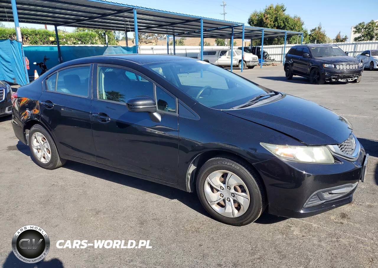 2014 Honda Civic Lx VIN:19XFB2F52EE214540 - 4