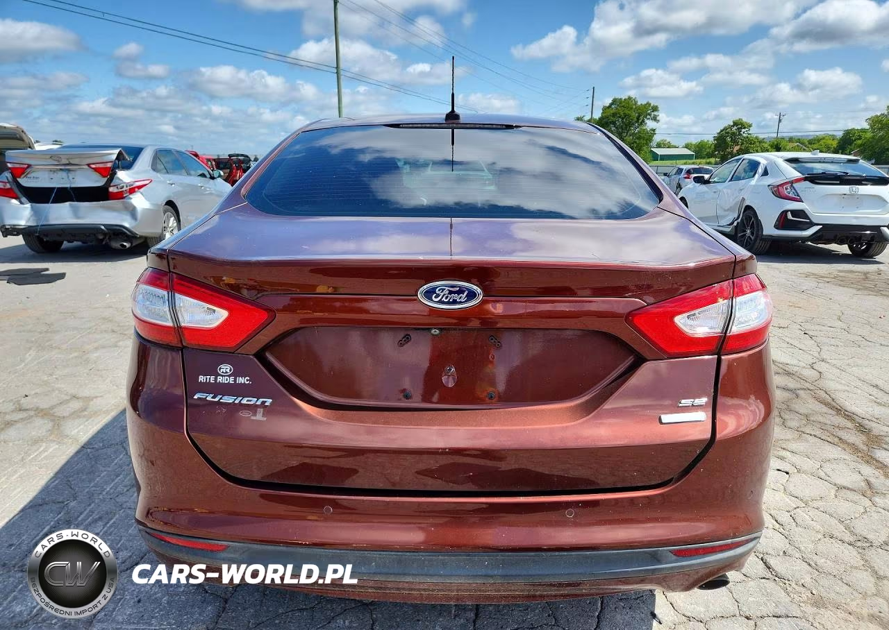 2016 Ford Fusion Se VIN:3FA6P0HD3GR322855 - 6