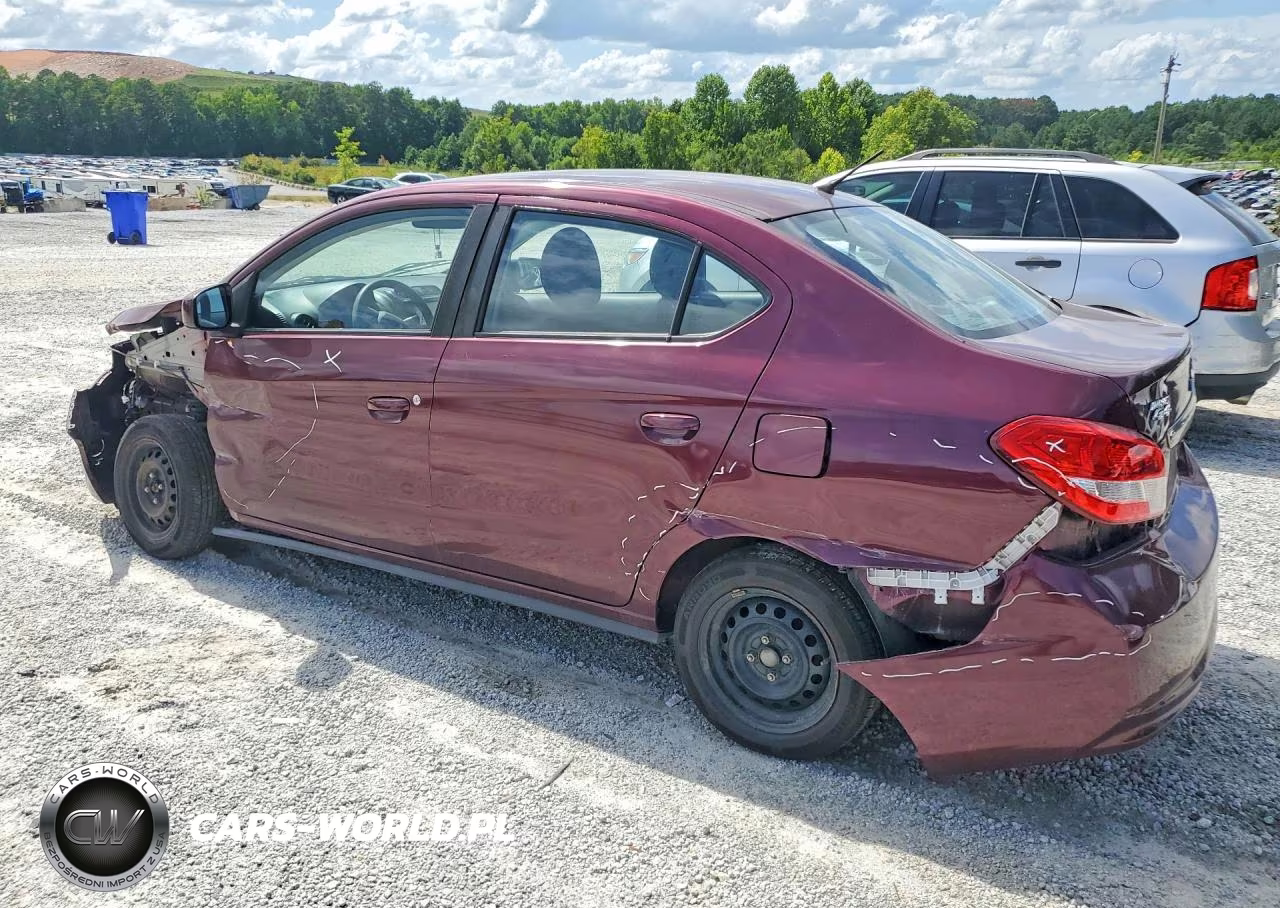2020 Mitsubishi Mirage G4 Es VIN:ML32F3FJ1LHF02004 - 2