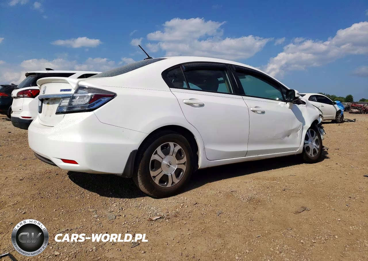 2013 Honda Civic Hybrid L VIN:19XFB4F34DE002859 - 3