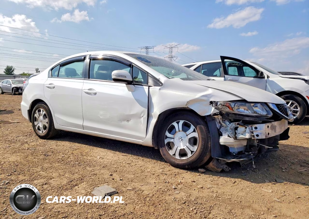 2013 Honda Civic Hybrid L VIN:19XFB4F34DE002859 - 4