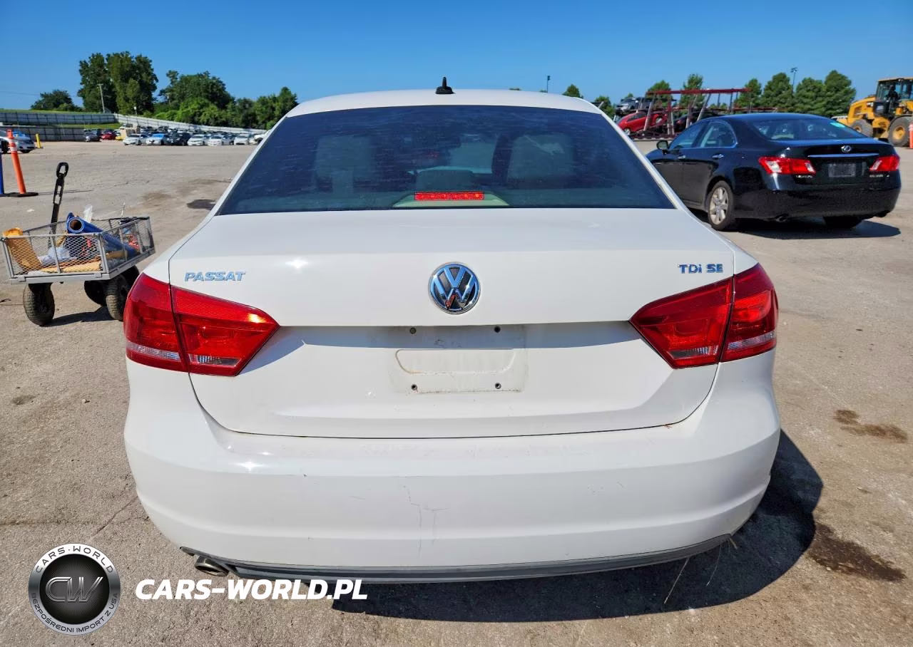 2013 Volkswagen Passat Se VIN:1VWBN7A31DC121858 - 6