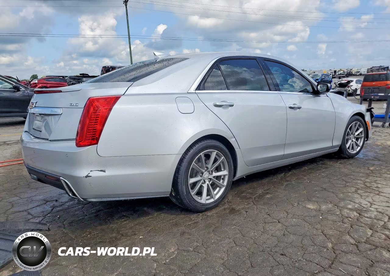 2019 Cadillac Cts Luxury VIN:1G6AR5SS2K0102203 - 3
