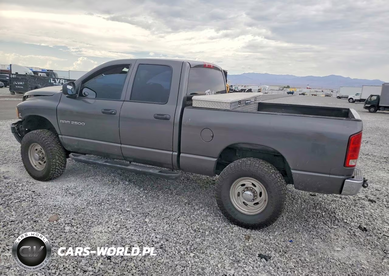 2003 Dodge Ram 2500 St VIN:3D3KU28683G705993 - 2