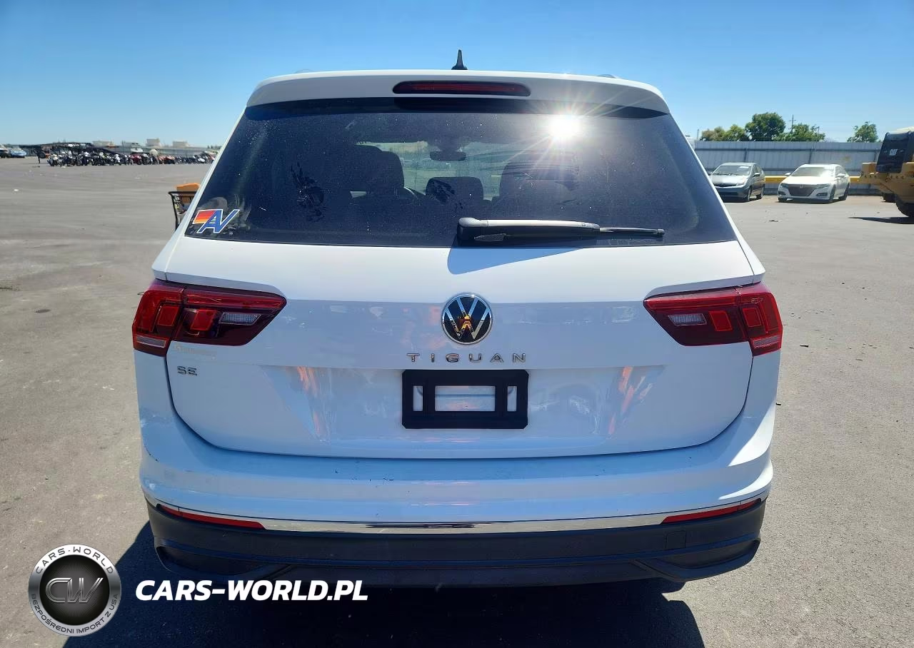 2022 Volkswagen Tiguan Se VIN:3VV3B7AX9NM082845 - 6