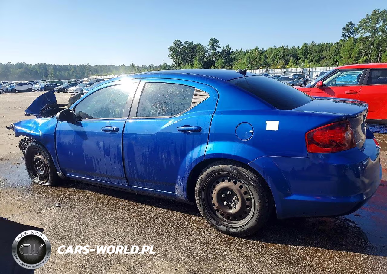 2013 Dodge Avenger Se VIN:1C3CDZAB7DN650561 - 2