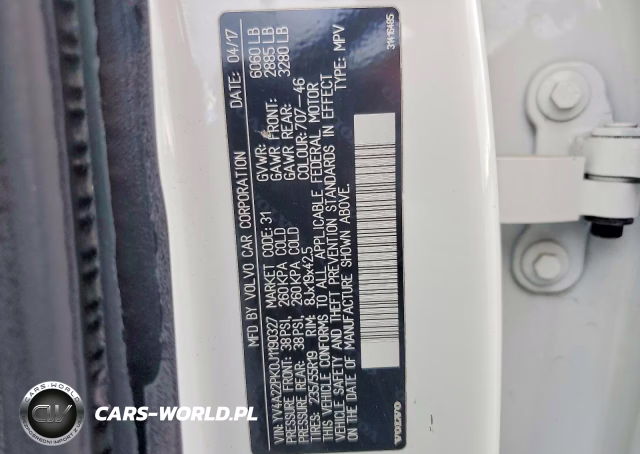 2018 Volvo Xc90 T6 VIN:YV4A22PK0J1190327 - 14