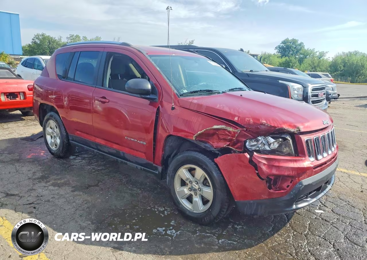 2015 Jeep Compass Sport VIN:1C4NJCBA7FD250458 - 4