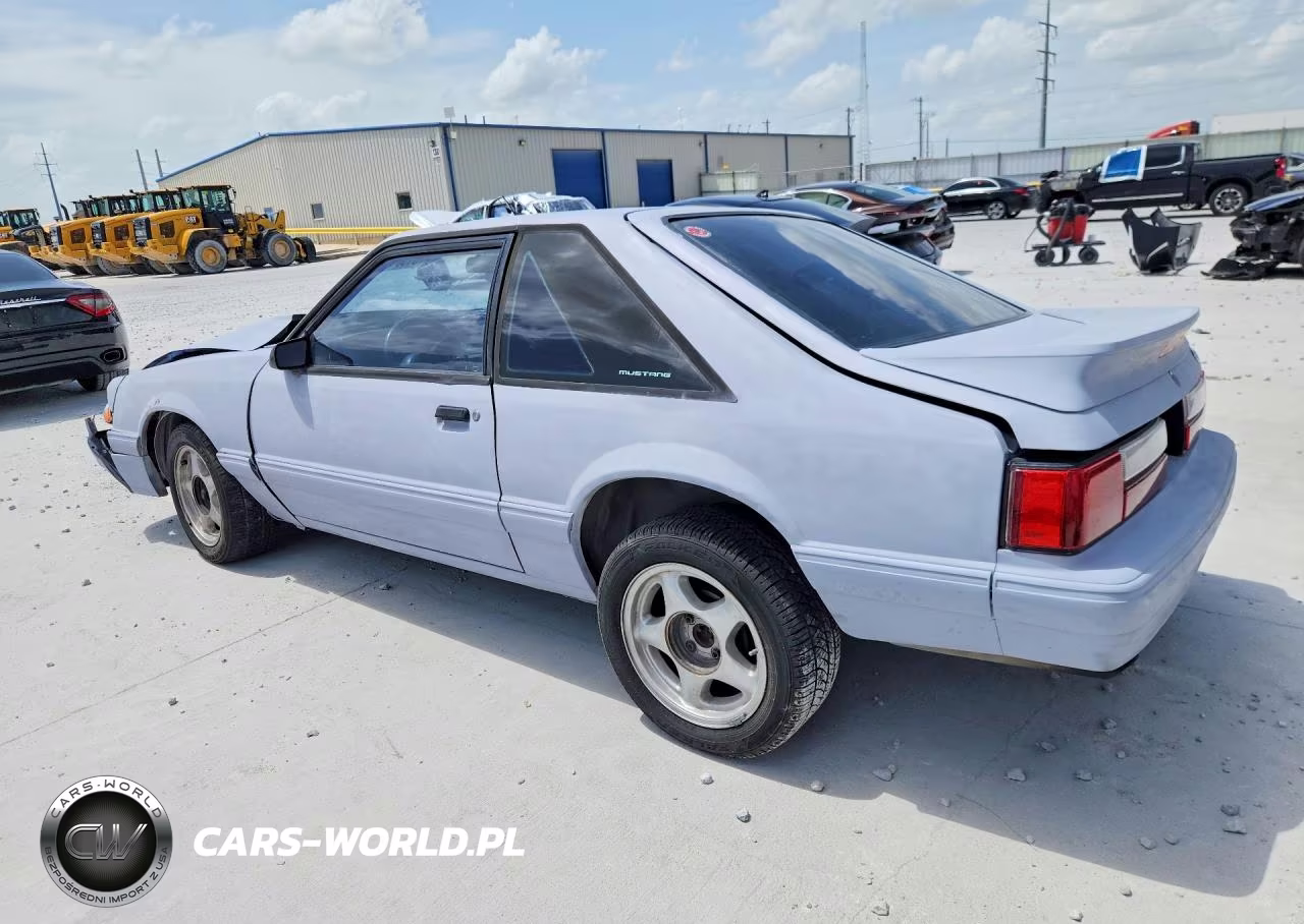 1989 Ford Mustang Lx VIN:1FABP41E4KF241023 - 2