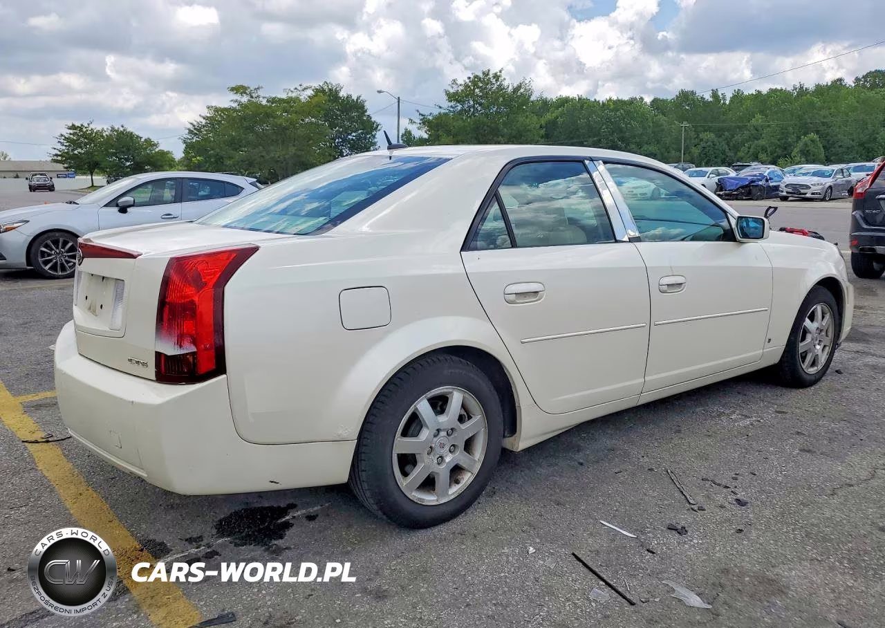 2007 Cadillac Cts Hi Feature V6 VIN:1G6DP577070177822 - 3