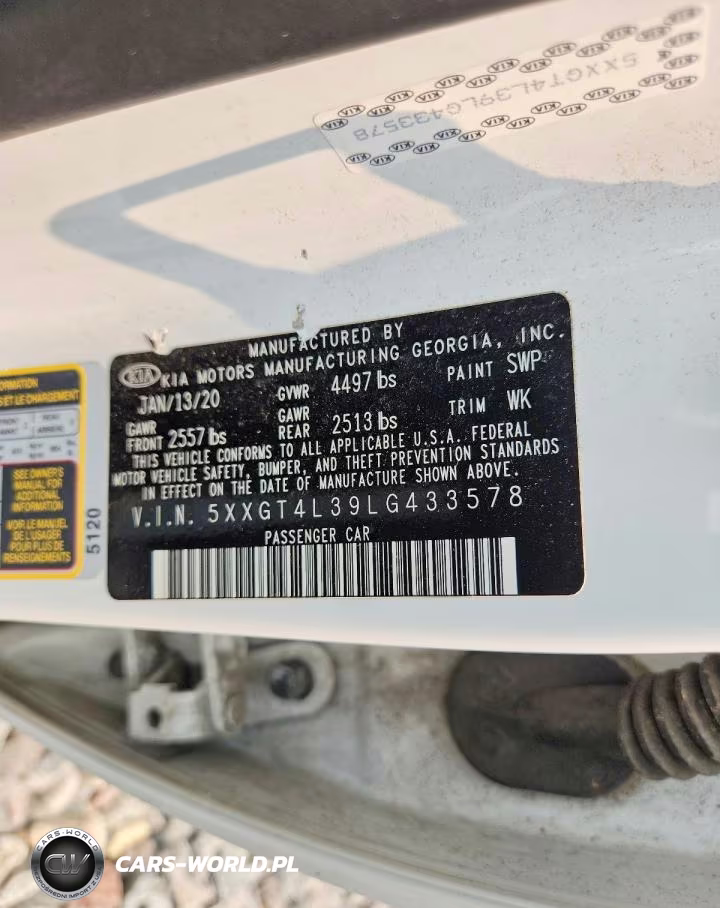2020 Kia Optima Lx VIN:5XXGT4L39LG433578 - 12
