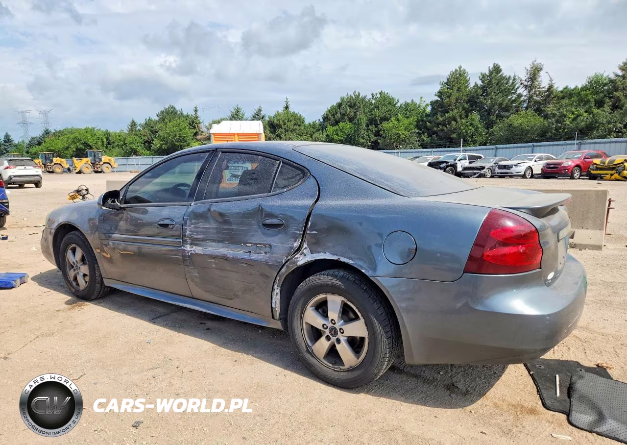 2005 Pontiac Grand Prix VIN:2G2WP522851290554 - 2