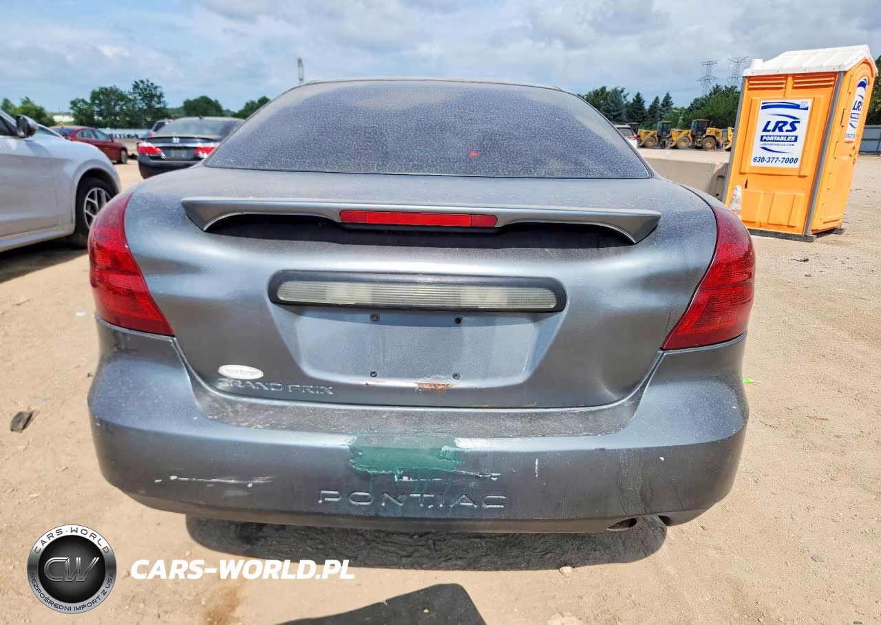 2005 Pontiac Grand Prix VIN:2G2WP522851290554 - 6