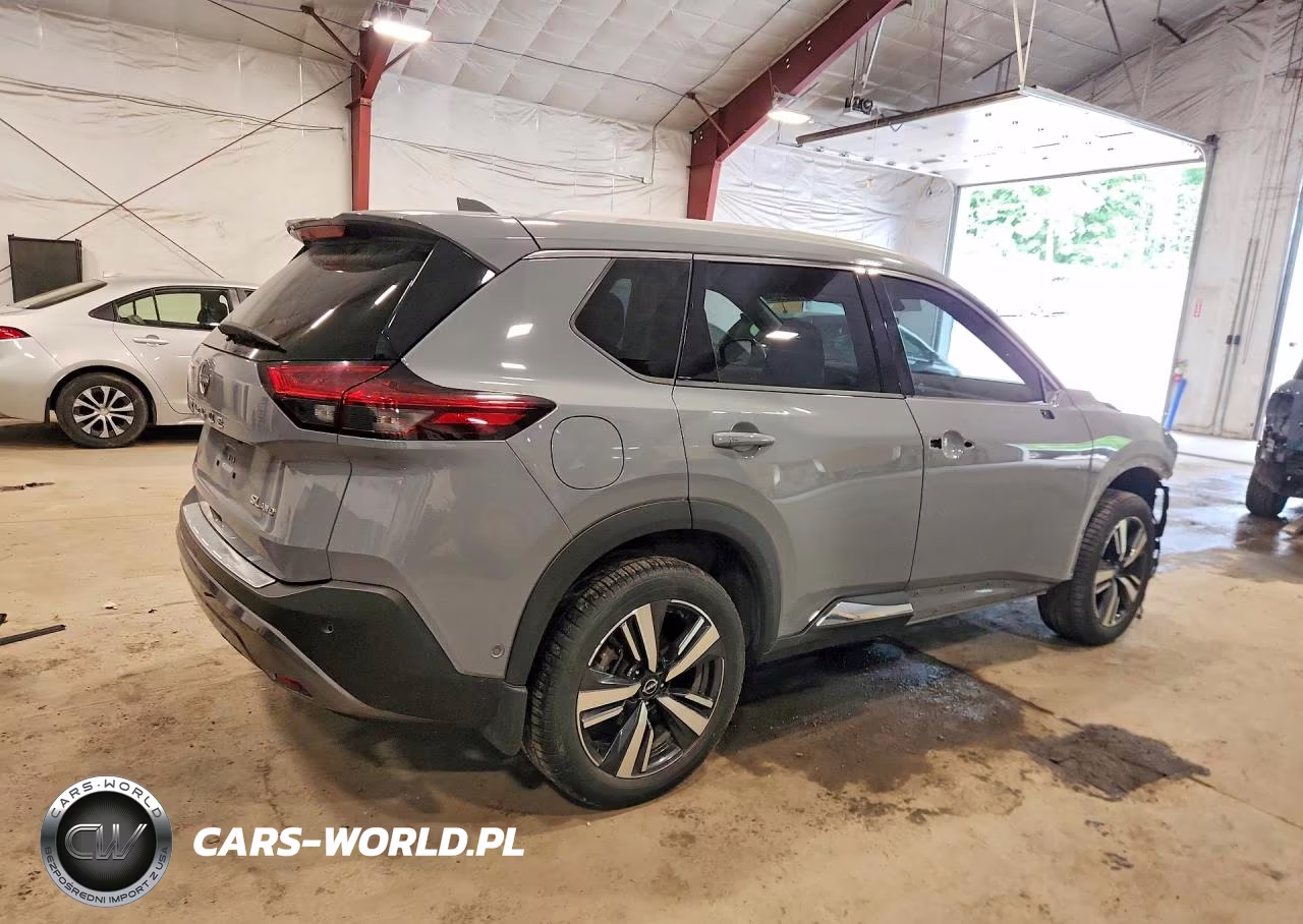 2022 Nissan Rogue Sl VIN:JN8BT3CB5NW332314 - 3