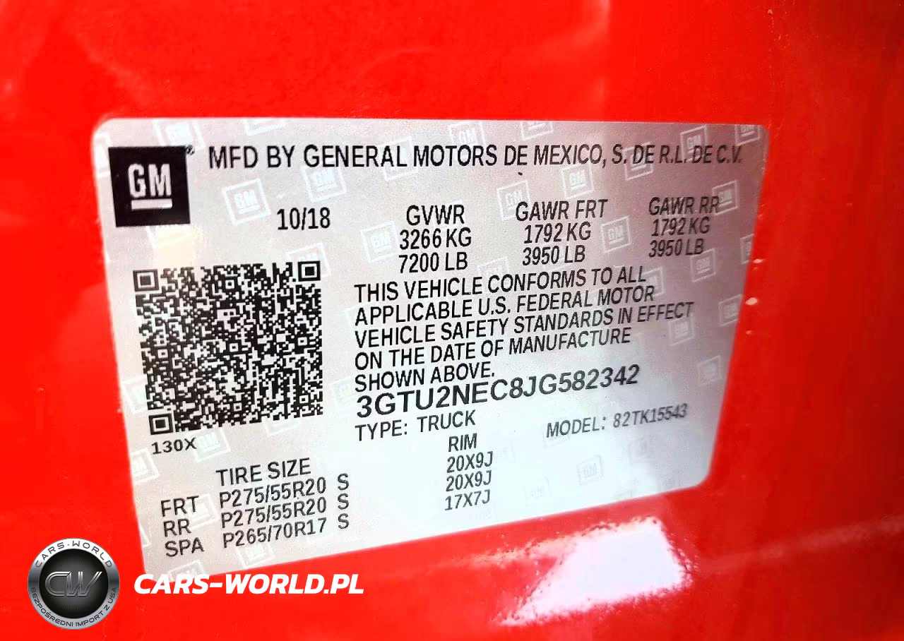 2018 GMC Sierra K1500 Slt VIN:3GTU2NEC8JG582342 - 12