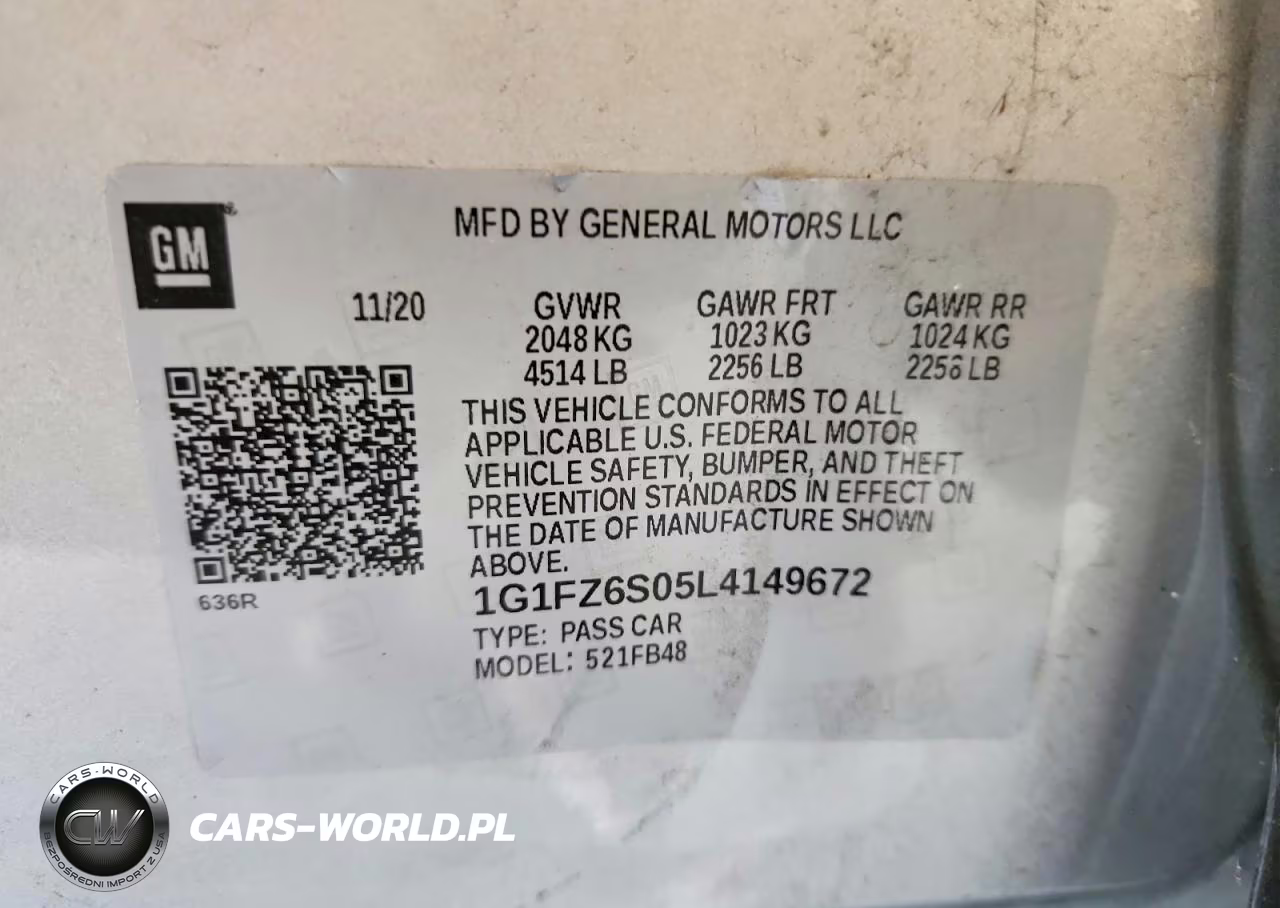 2020 Chevrolet Bolt Ev Premier VIN:1G1FZ6S05L4149672 - 12