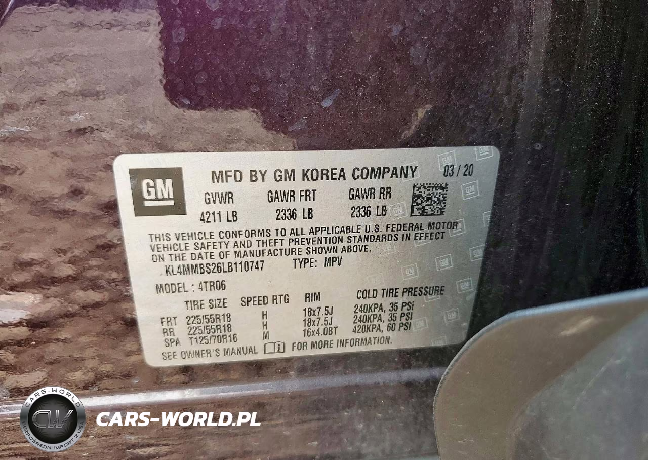 2020 Buick Encore Gx Preferred VIN:KL4MMBS26LB110747 - 14