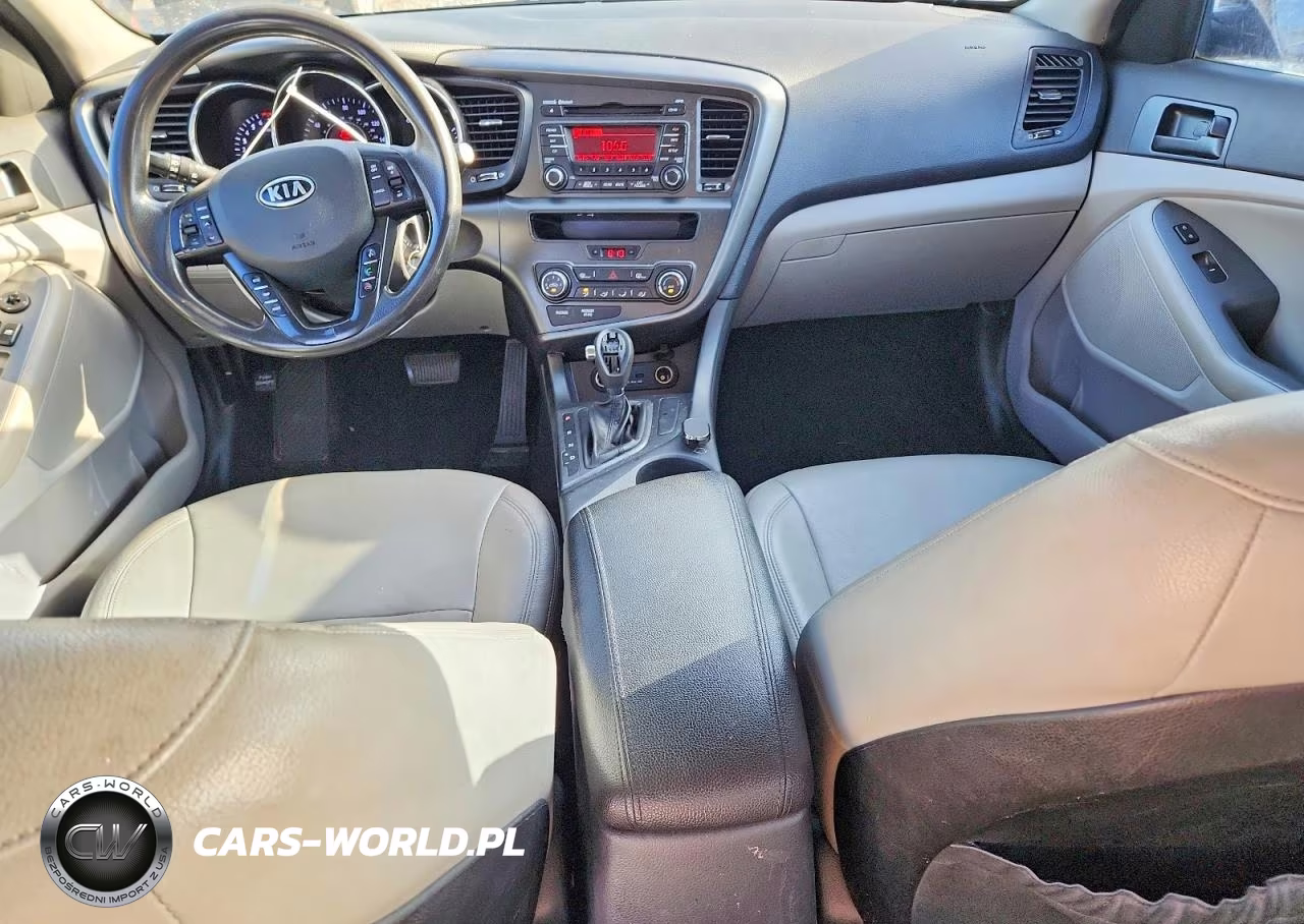 2012 Kia Optima Lx VIN:5XXGM4A70CG087732 - 8