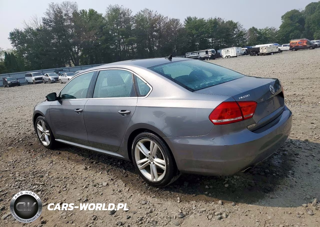 2014 Volkswagen Passat Se VIN:1VWBT7A39EC068687 - 2