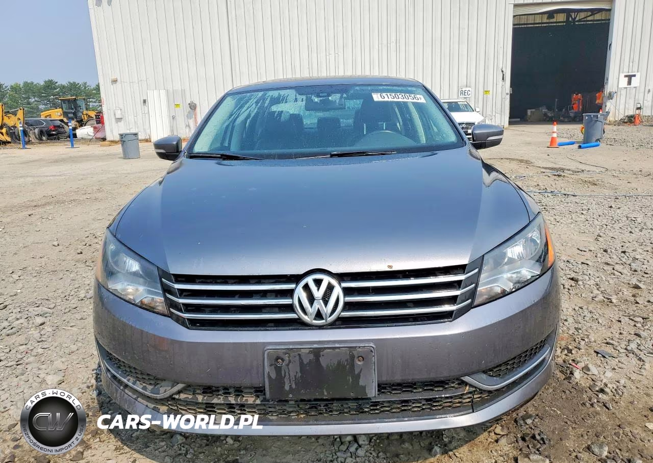 2014 Volkswagen Passat Se VIN:1VWBT7A39EC068687 - 5