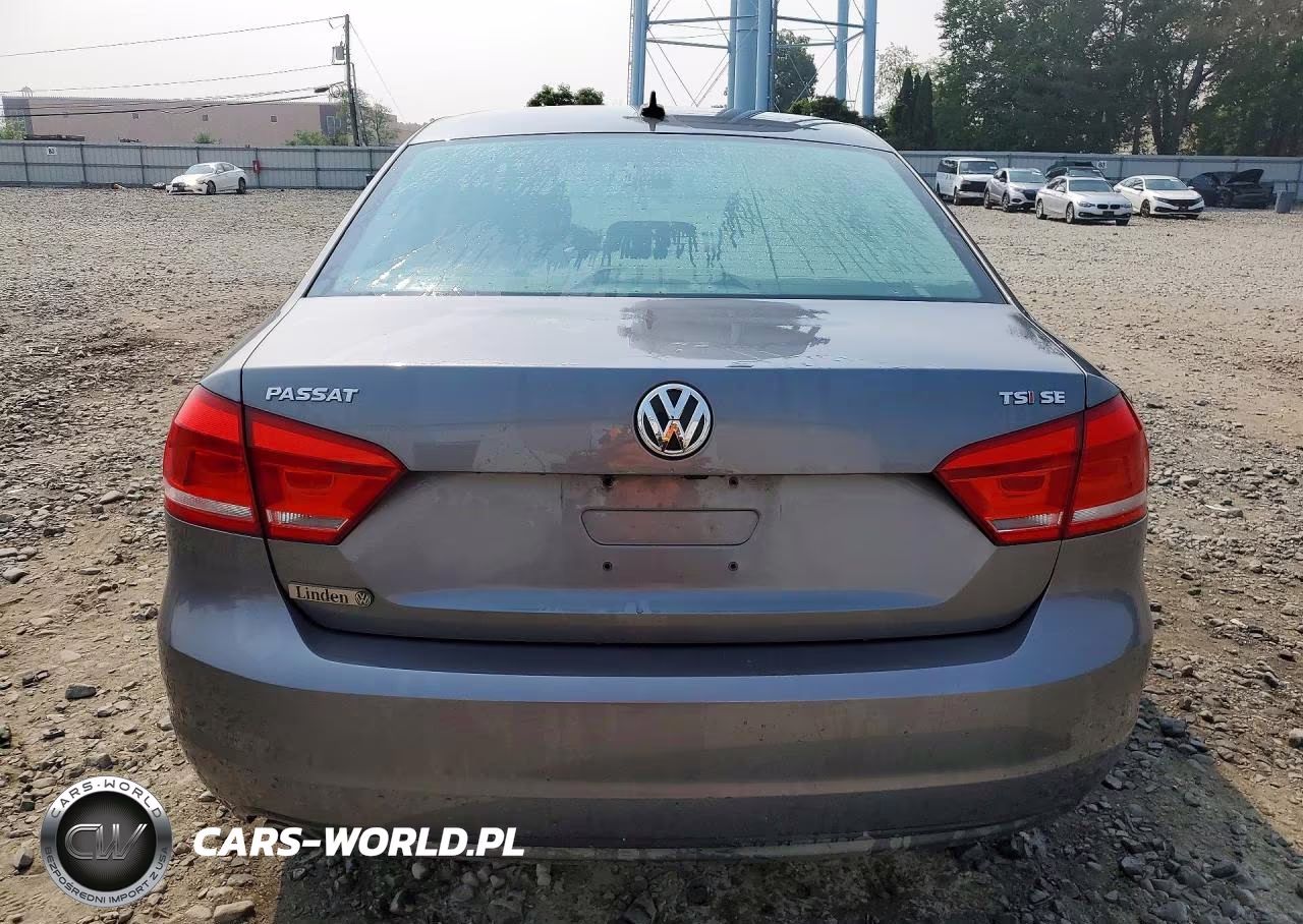 2014 Volkswagen Passat Se VIN:1VWBT7A39EC068687 - 6