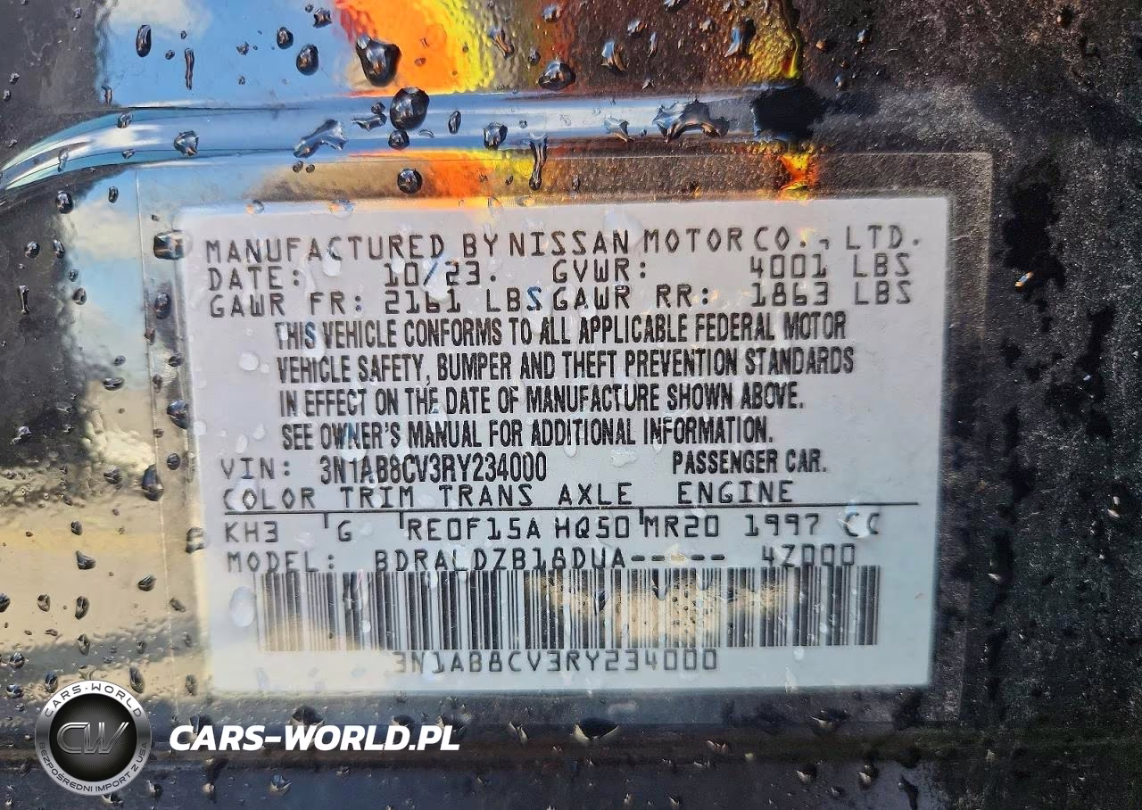2024 Nissan Sentra Sv VIN:3N1AB8CV3RY234000 - 13
