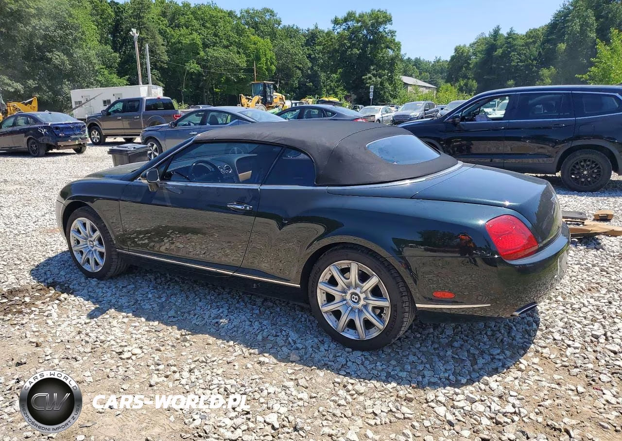 2007 Bentley Continental Gtc VIN:SCBDR33W67C046825 - 2
