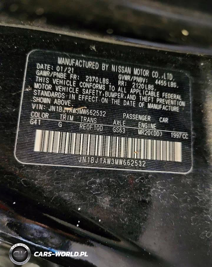 2021 Nissan Rogue VIN:JN1BJ1AW3MW662532 - 12