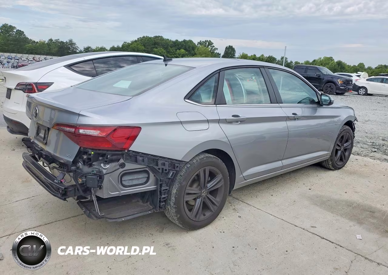 2022 Volkswagen Jetta Se VIN:3VW7M7BU7NM004897 - 3