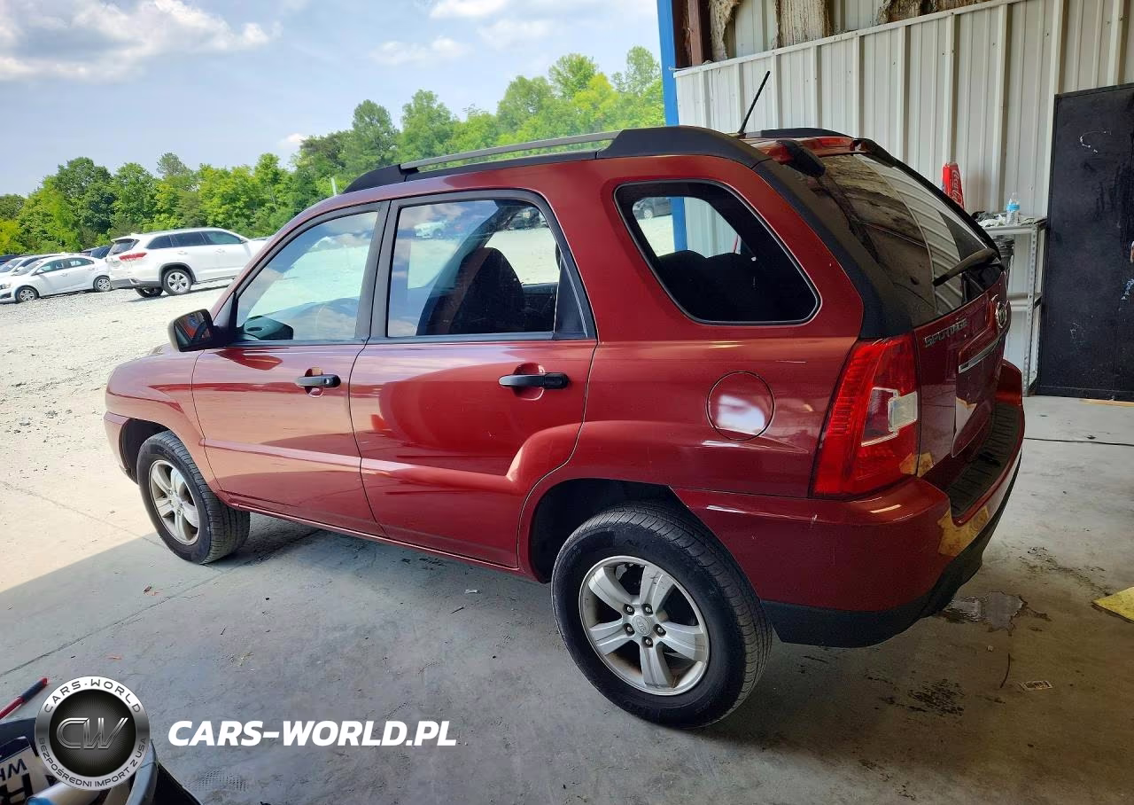 2009 Kia Sportage Lx VIN:KNDJF724397554293 - 2