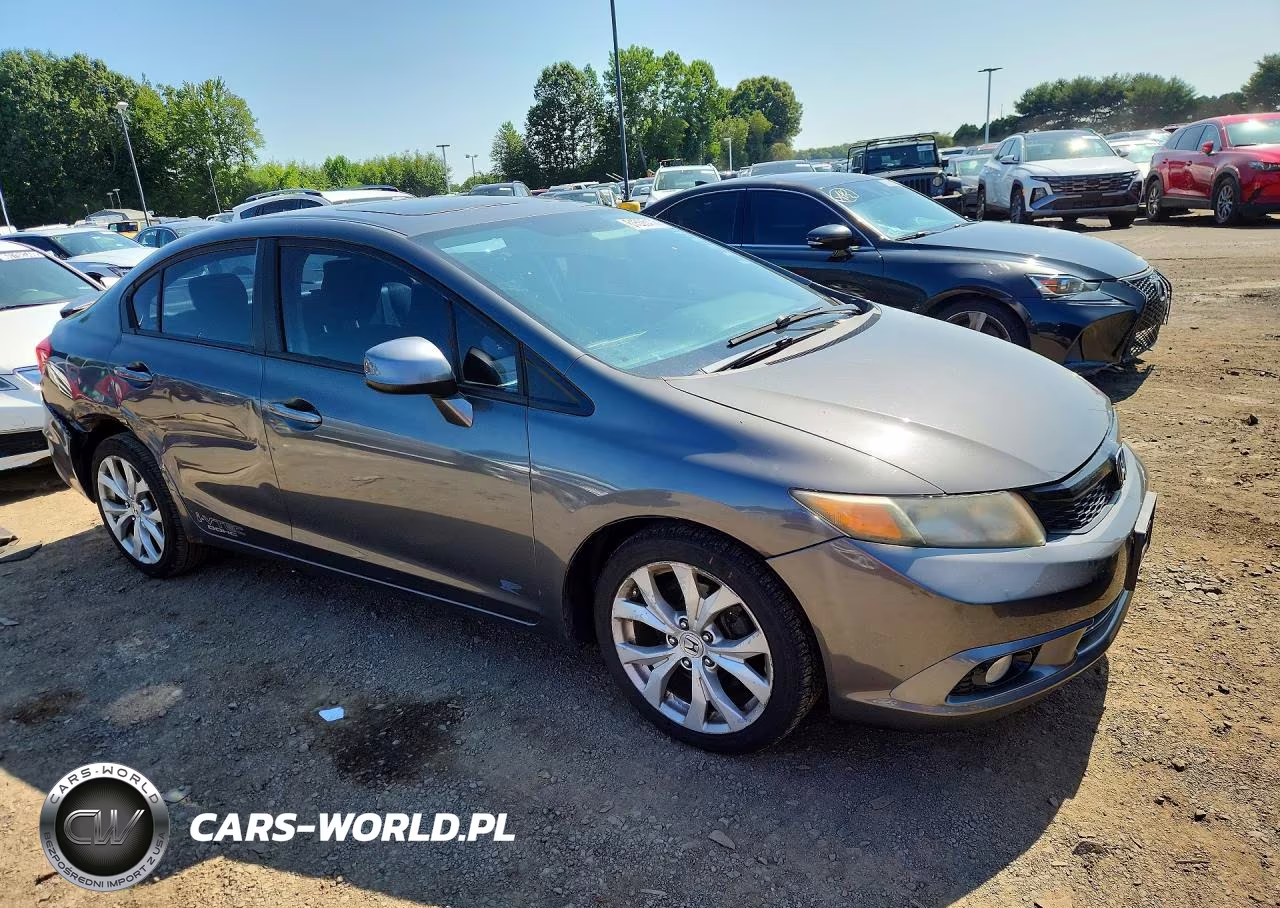 2012 Honda Civic Si VIN:2HGFB6E56CH700425 - 4