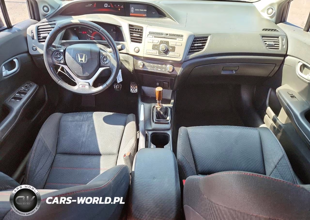 2012 Honda Civic Si VIN:2HGFB6E56CH700425 - 8