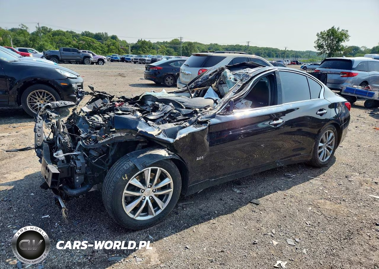 2017 Infiniti Q50 2.0T VIN:JN1CV7AR4HM681811 - 1