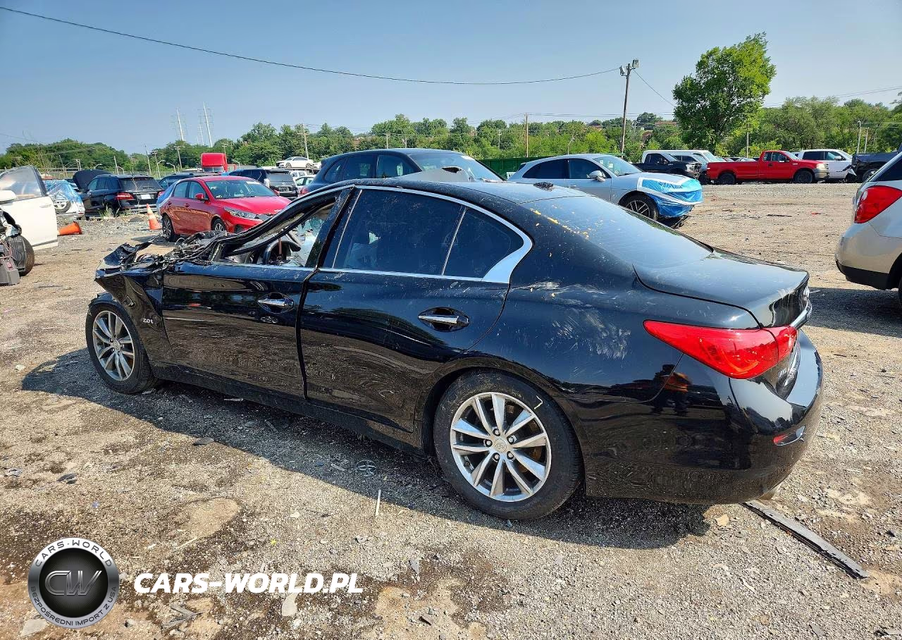 2017 Infiniti Q50 2.0T VIN:JN1CV7AR4HM681811 - 2