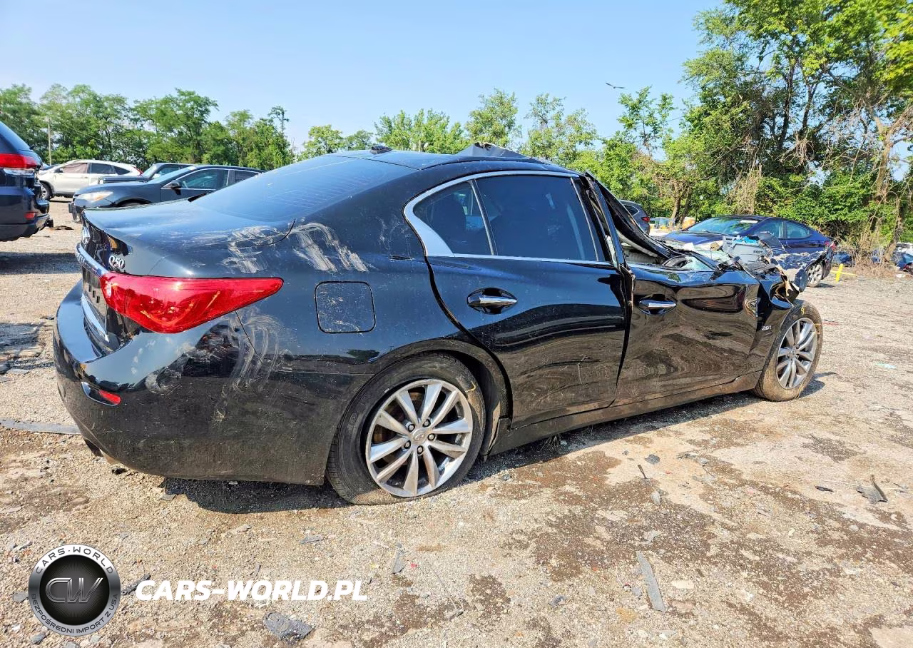 2017 Infiniti Q50 2.0T VIN:JN1CV7AR4HM681811 - 3